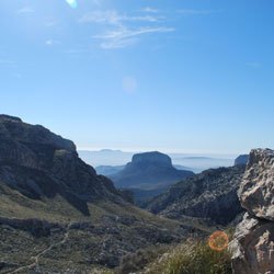 Wanderung auf Mallorca Blick bis nach Alaro