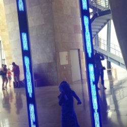 Guggenheim-Museum Bilbao, Jenny Holzer LED Installation