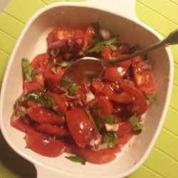 Ramallet Tomaten aus Mallorca im Salat