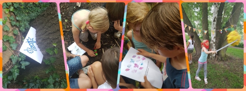 Kindergeburtstag, Spiele für draußen, Sommer