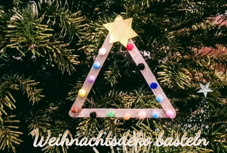 Weihnachtsbaumanhänger, Weihnachtsdeko, Weihnachtsschmuck, Weihnachtsbaum, Anhänger, Basteln mit Kindern, handgemacht, selbermachen, selbstgemacht, do it yourself, diy, christmas